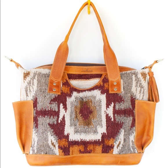 EMILUNA Handbags - • S O L D •  Wool Convertible Chameleon